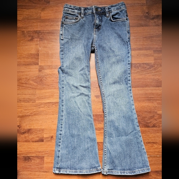 Free People Denim - Free People Womens Flare Jeans Blue Size 24